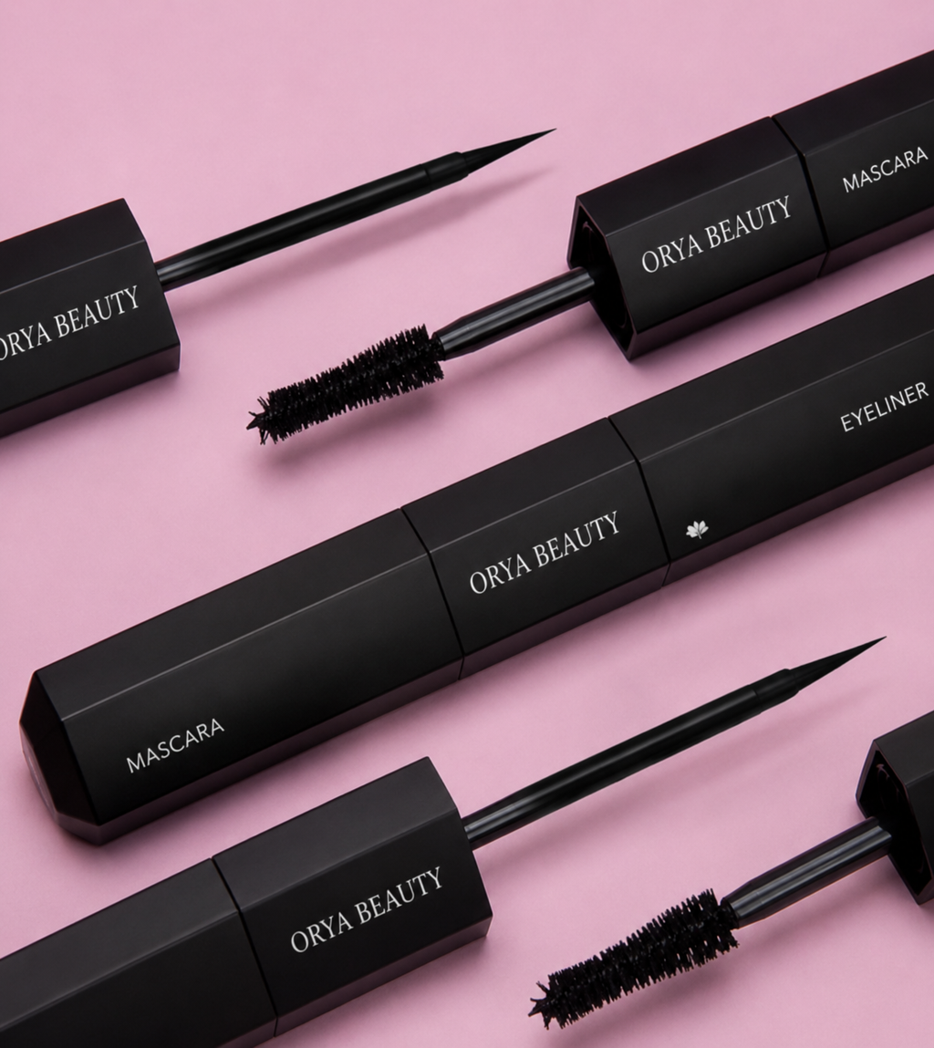 Set Orya Lash & Line Duo Waterproof – Mascara & Eyeliner 2 in 1, 2 bucati